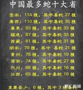 中国哪些地方蛇最多，规范发展，安全共处