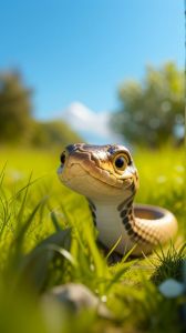 十大最可爱的小蛇，蛇也有萌点，像玉米锦蛇和奶蛇，没毒很可爱！