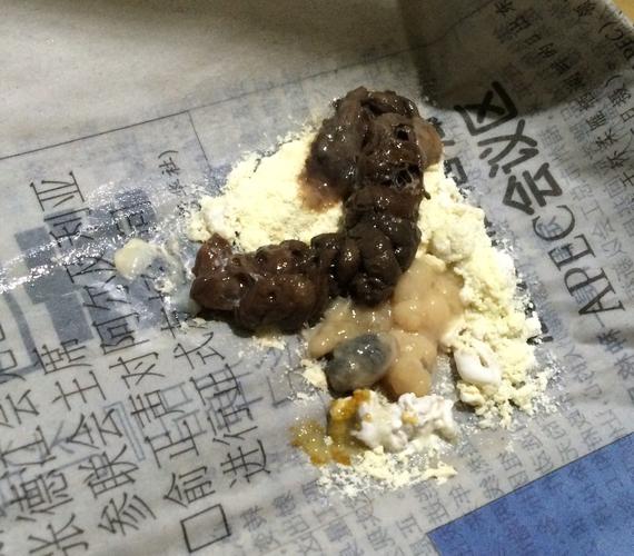 小蛇拉的屎是什么样子的，蛇屎特别，半液跟尿混，消化系统超厉害！