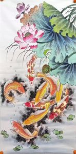 九鱼图最忌讳三个地方，客厅餐厅办公室佳，卧室厨房卫生间忌