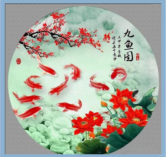 九鱼图鱼头朝向大门口吗，招财情好有讲究