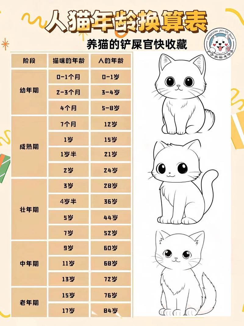 猫5岁相对人类几岁，猫咪五岁像二三十岁，了解不同阶段特点更好陪伴