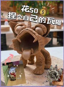 瓦猫手工制作图解，守护家宅的陶瓷神兽